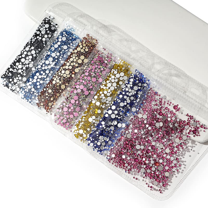 1440 DIY resin diamond Resin Flat Back Rhinestones Gem Nail Art - Image 6