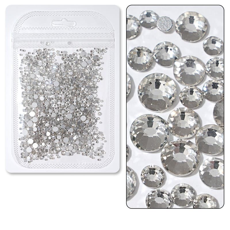 1440 DIY resin diamond Resin Flat Back Rhinestones Gem Nail Art - Image 5