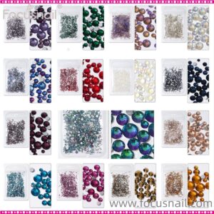 1440 DIY resin diamond Resin Flat Back Rhinestones Gem Nail Art
