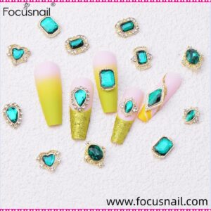 Nail Art Design, 30 PCS 3D Luxury Nail Art Rhinestone Crystal Diamond DIY Nail Artwork Design Decoration Craft Jewelry Making