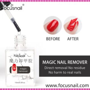 Quickly Remove Nail Gel 15ml Professional UV Gel Nail Polish Remover Acrylic Nail Remover Gel