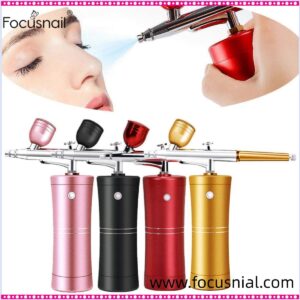 Airbrush Blush Makeup Kit, Nail Airbrush Machine, Tattoo Gun, Portable Cordless Airbrush Kit for Model Painting, Nail Art, Makeup Tattoo, Barber, Cake Decorating