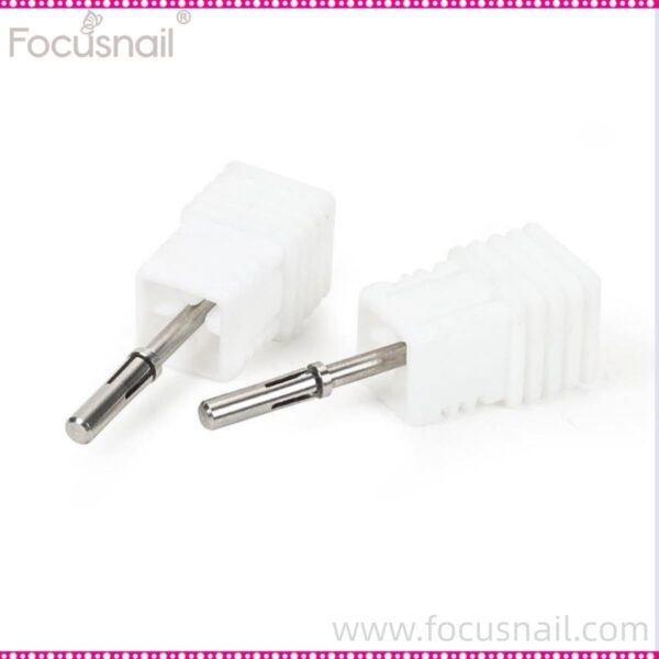Nail Polishing Drill Bit Bearing Replaceable Polishing Ring Tungsten Steel Shaft Remove Nail Glue Remove Cuticle