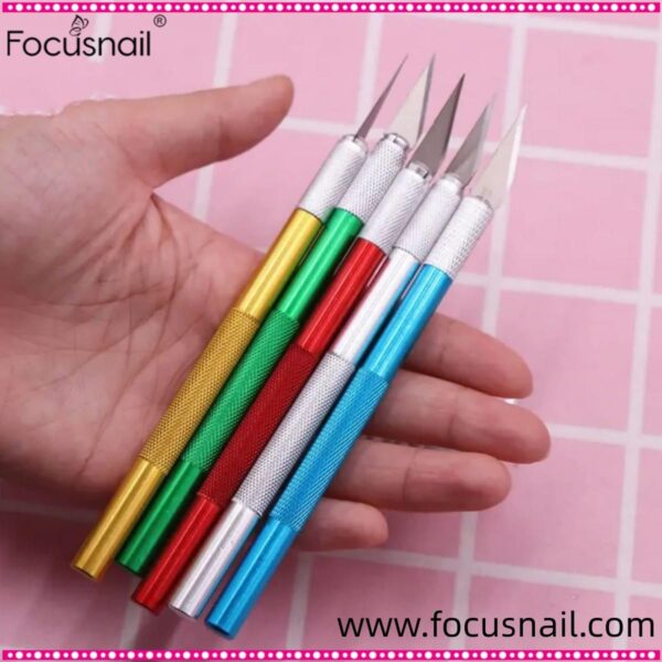 Fruit Slices Nail accessories knife 2020 best selling 3d Nail art acrylic cutting tool