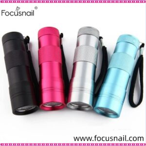 UV Light for Gel Nails, Pen-Shaped LED Light (12 Lights), Portable, Mini Size, Handy Light, Gel Hardening
