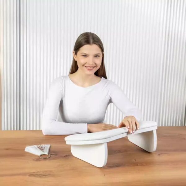 U Shape Nail Armrest Nail Hand Pillow Portable Nail Handrest Home DIY Personal - Image 2