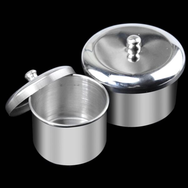 5pcs Stainless Steel Acrylic Nail Tips Cup Dappen Dish Liquid Powder Holder Container Equipment - Image 4