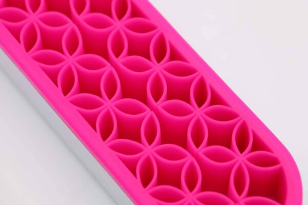 Shelf Makeup Brush Holder Nail Pen Holder Display Stand Rack Brush Storage Case Silicone Organizer Drying Shelf for Makeup Brush - Image 4
