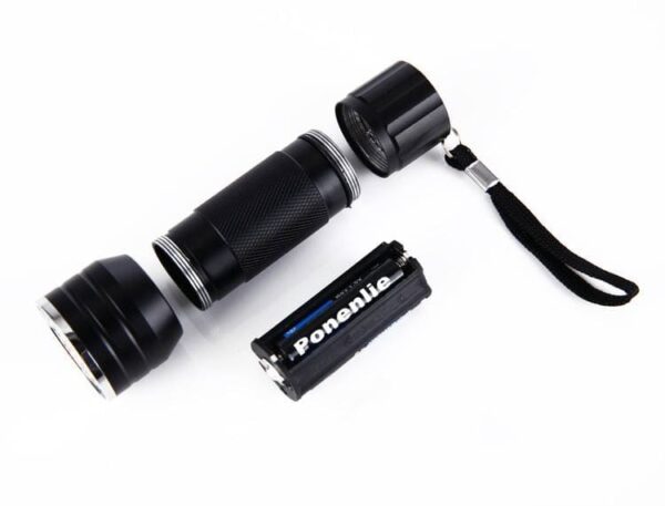 UV Light for Gel Nails, Pen-Shaped LED Light (12 Lights), Portable, Mini Size, Handy Light, Gel Hardening - Image 2