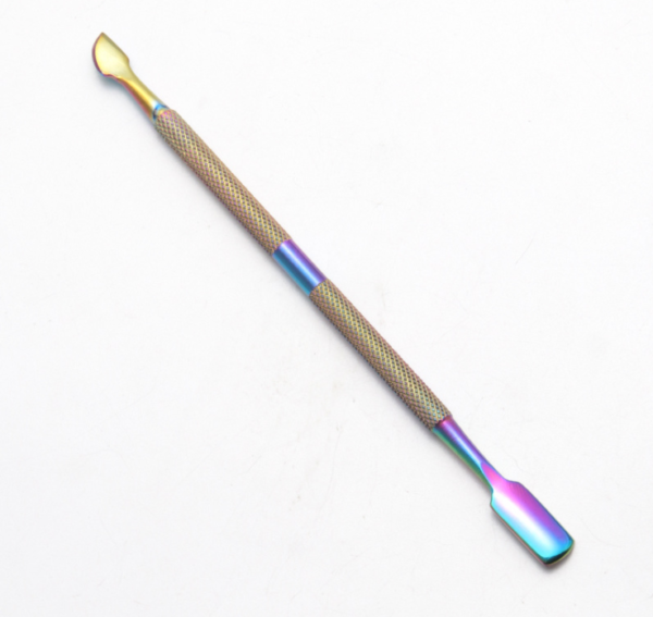 Remove dead skin steel push nail planer nail clippers stainless steel color steel nail tool - Image 6