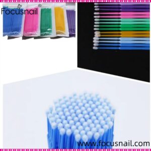 Eyelash Micro Brush Lash Primer Applicator, Mascara Brushes for Eyelash Extension, Makeup, Disposable Micro Applicator Brush Micro Eyelash Swabs
