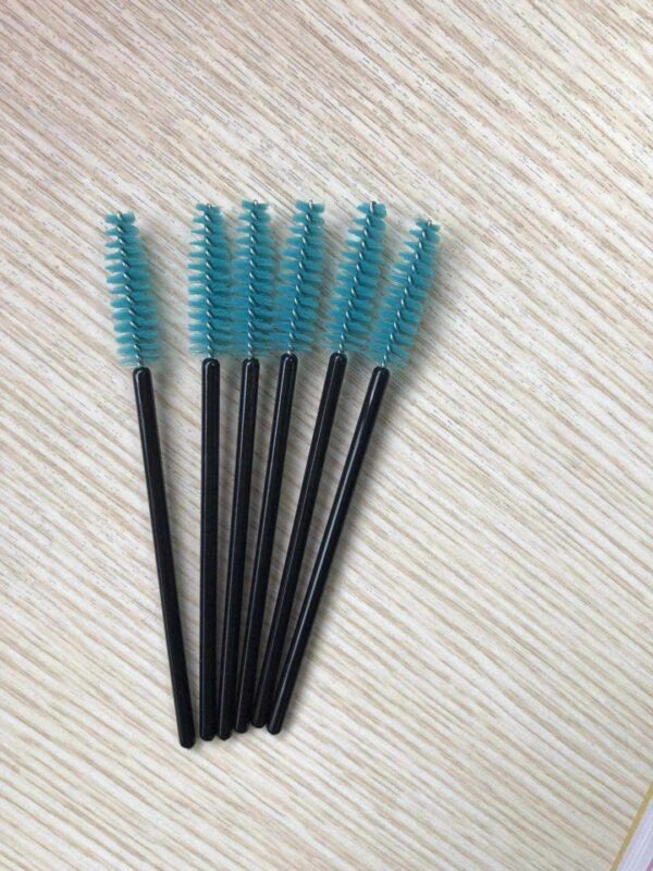 Disposable Plastic Handle Nylon Mascara Brush Eyelash Extension Micro Brush - Image 4