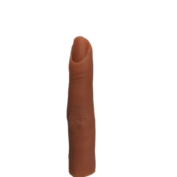 Silicone Artificial nail finger practice display nail art trailer nail practice finger - Image 3