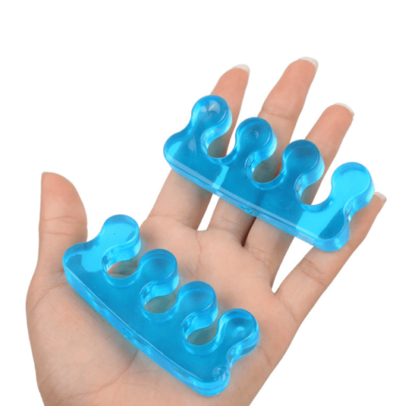 Toe Separators for Nail Polish, Toe Spacers Gel Toe Separator Toe Dividers Pedicure for Toenail Finger Tools 4 Colors - Image 3
