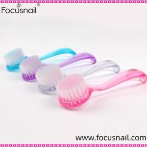 Gesichtsreinigungsbürste Super synthetische Haar-Bürste für die Reinigung und Peeling-Rosa