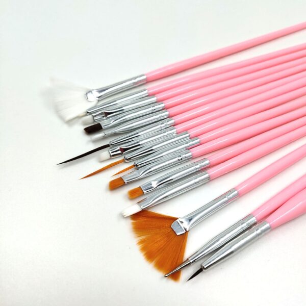 Nail Art Brush, Gel Nail Brush, Dot Pen, Round Brush, Nail Art Brush, Extra Fine Point, Flat Brush, Nail Brush, Liner Brush, Gel Nail Brush, Nail Brush, Nail Tools, Nail Supplies, Cute, Ultra Thin Brush, For Beginners - Image 3