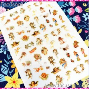 Angel Cherub Cupid Baby Angel Nail Decal Nail Decoration Nail Stickers