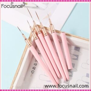 Metal Rod Nail Line Drawing Brush, Nail Tool, Nail Beauty, Nail Display, Manicure, Nail Supplies, Nail Brush