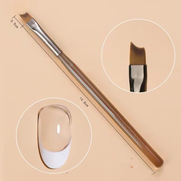 Nail Art Acrylic Tawny Rod Design Brush Set Crystal Carving Drawing Pen Phototherapy Gel Painting Brushes Manicure Tool - Image 11