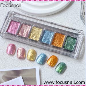 Professional New Colorful Chrome Nail Powder Custom Logo Nail Powder Set