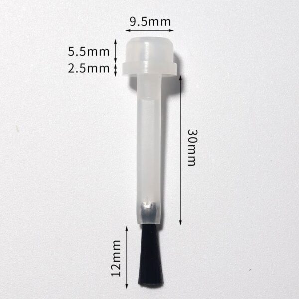 Manicure Tools Manicure Replacement Brushes Nail Salon Supplies Manicure Brushes Liquid Brushes Small Gel Polish Bottle Brushes Manicure Bottle Brushes NylonREPLACEMENT - Image 4