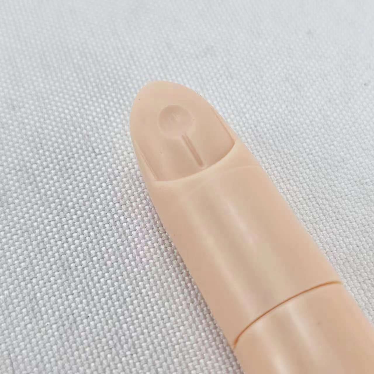 Fake Nails Nail Polish Practice Hand Realistic Art Adjustable Soft Silicone Manicure Hand Salon for Beginners - Image 6