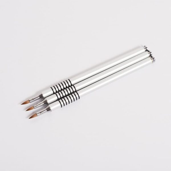 Nail Art Acrylic Brush Kolinsky Sable Designer 3D Gel Manicure Beauty Art Tools - Image 4