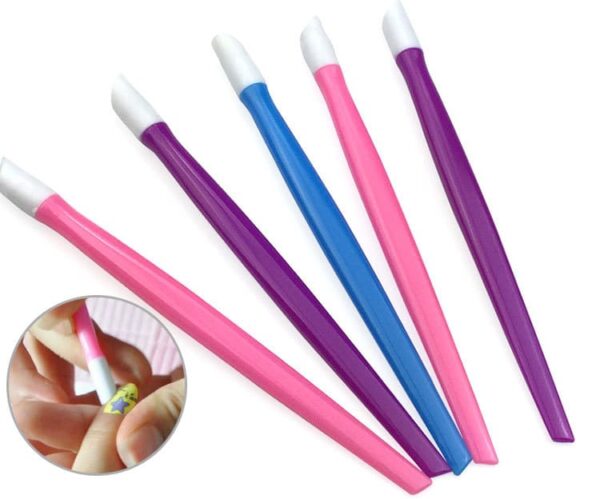 Nail Brushes Arrival Nail Sticker Push Stick Rod Polish Remover Nail Art Cuticle Pusher Tools Accessories - Image 2