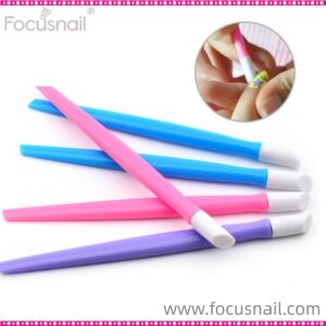 Nail Brushes Arrival Nail Sticker Push Stick Rod Polish Remover Nail Art Cuticle Pusher Tools Accessories