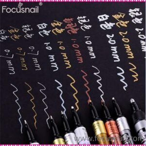 Low Odor Xylene-Free Permanent Metallic Paint Marker, 1 mm Fine Ti