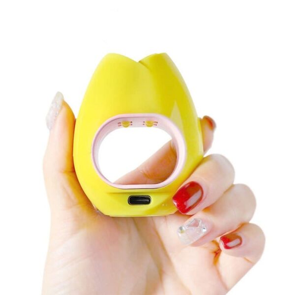 Portable Nail Dryer Lamp Upgrade Four High Efficiency UV Gel Curing Machine for Manicure Compact Convenient USB Powered - Image 3