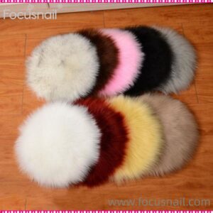 Calming Solid Color Rug Multi Color Fluffy Area Carpet Non-Slip Pet Friendly Easy Care Indoor Rug for Decoration