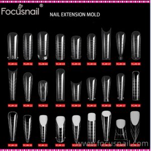 Cross Border Nail Care Nail Mold Crystal Extension Without Paper Holder Quick Light Therapy Extension Box Set Factory Wholesale