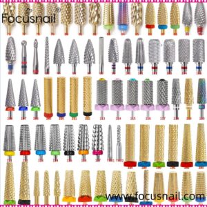 Diamond Nail Drill Bit Rotate Burr Milling Cutter Bits For Manicure Electric Nail Drill
