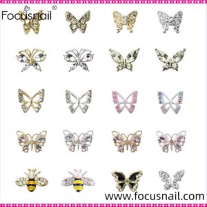 Nail Charms Crystal Diamond Rhinestones,  Metal Alloy Gold Silver Charms Jewelry Design Women's Nail Art Decoration Craft Jewelry diy