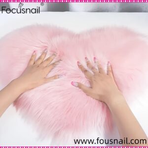 Calming Solid Color Rug Multi Color Fluffy Area Carpet Non-Slip Pet Friendly Easy Care Indoor Rug for Decoration